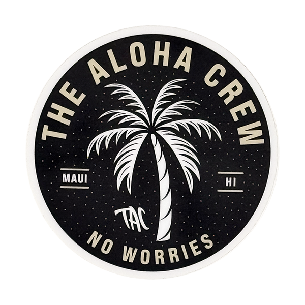 The Aloha Crew Sticker