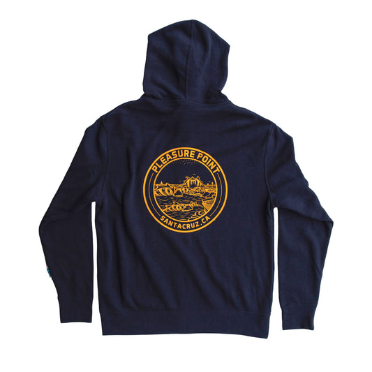 Pleasure Point Zip Hoodie — back view