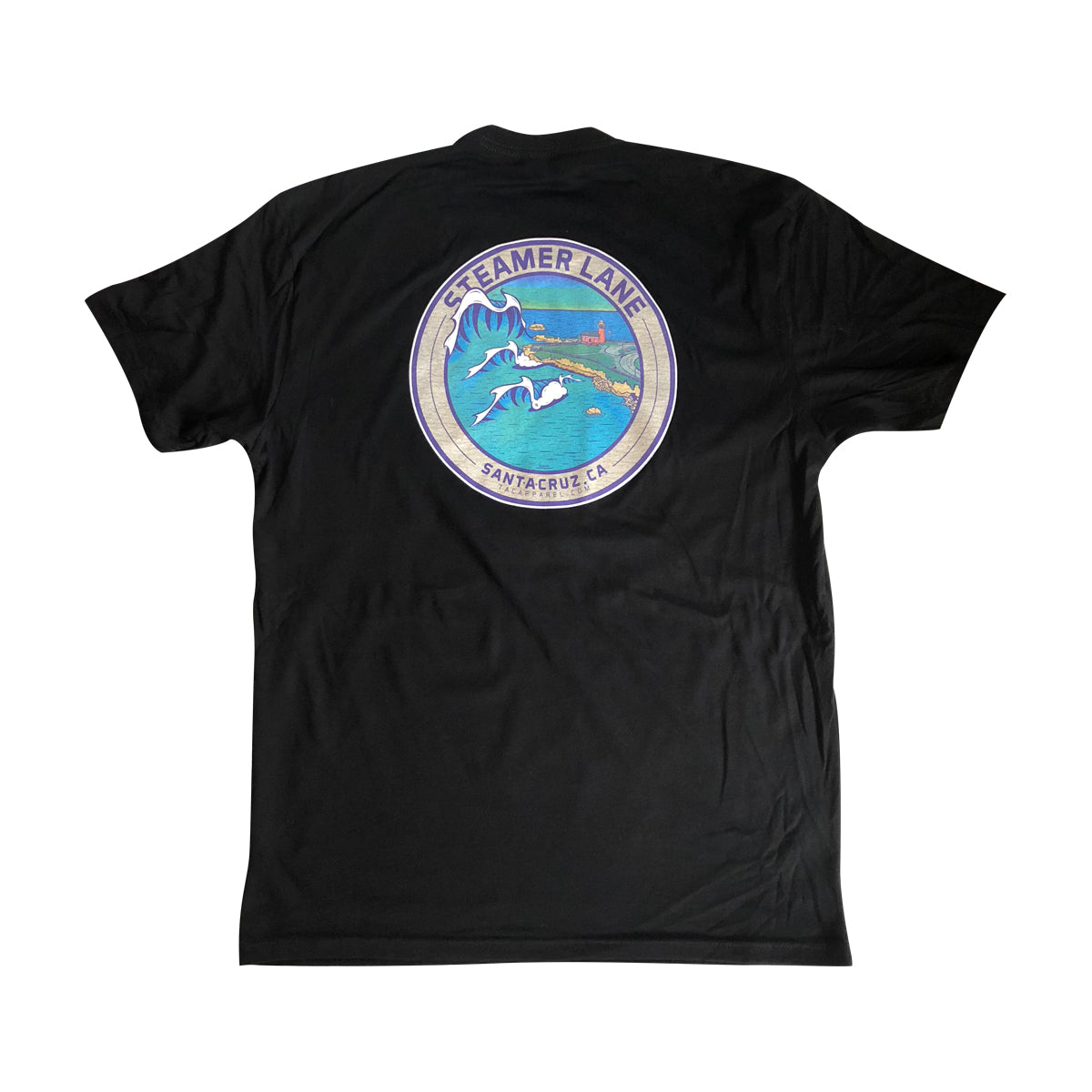 TAC graphic T-shirts inspired by Santa Cruz and Maui