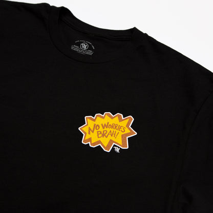 Pineapple Brah T-shirt Black