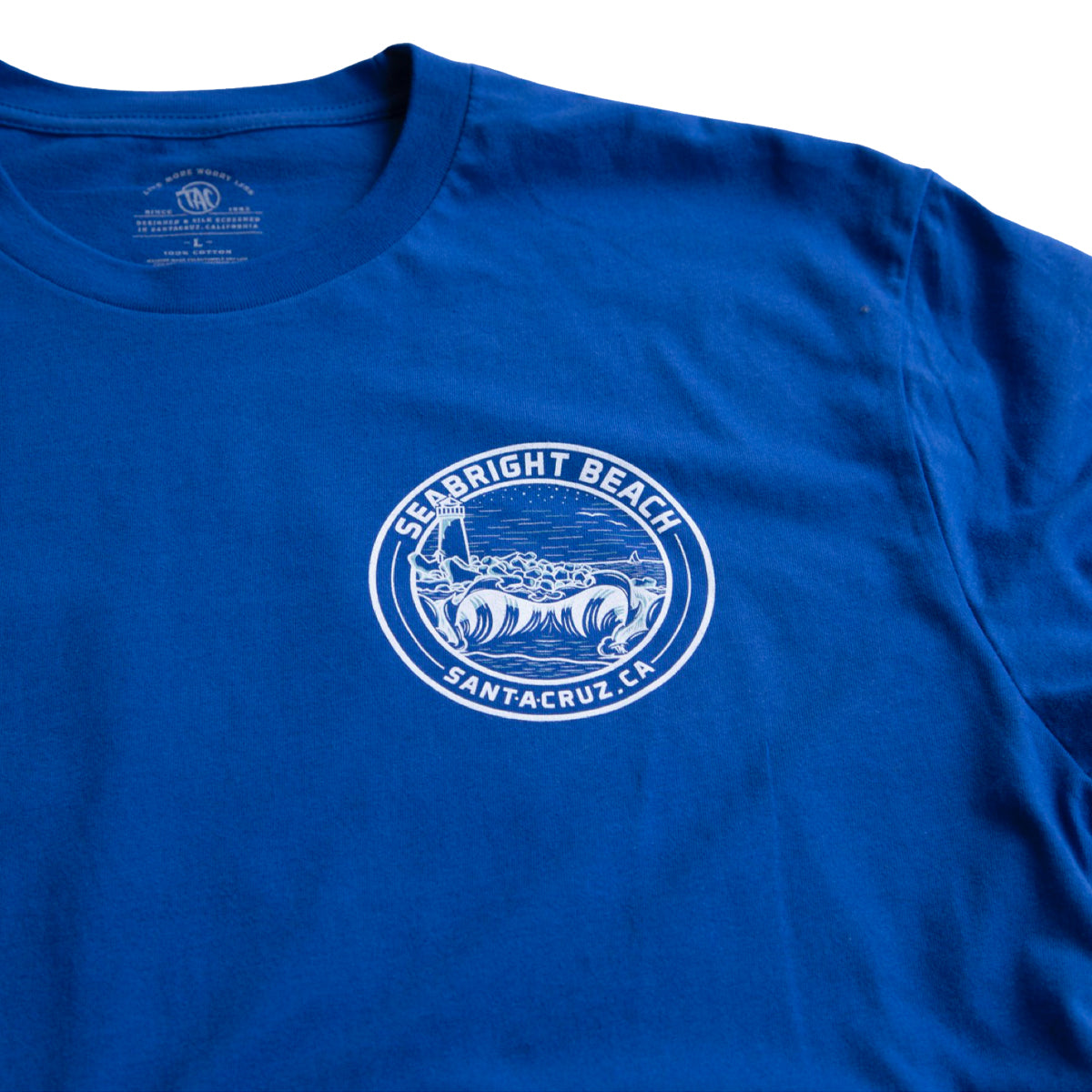 Seabright Beach T-Shirt Royal Blue Edition II
