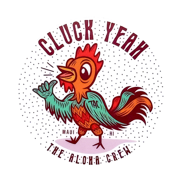 Cluck Yeah Sticker