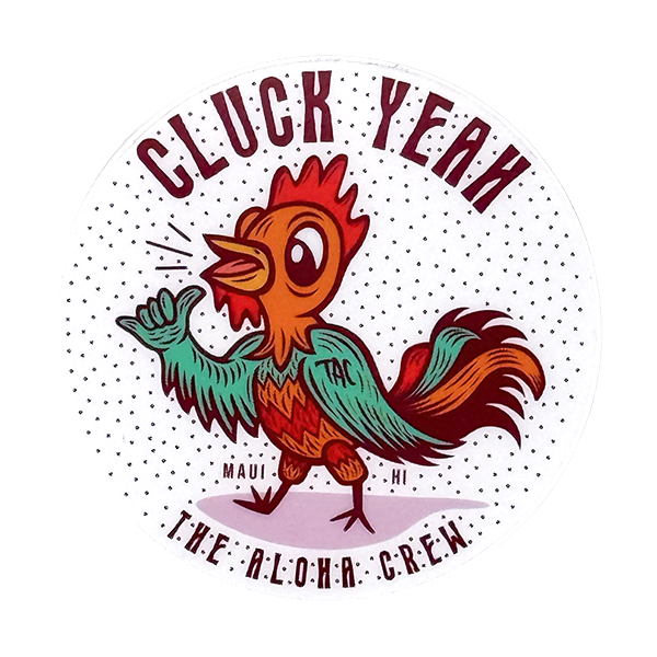 Cluck Yeah Sticker