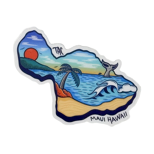 Maui Island Sticker