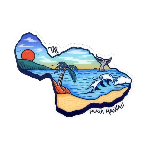 Maui Island Sticker