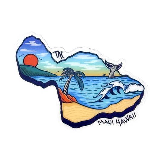 Maui Island Sticker
