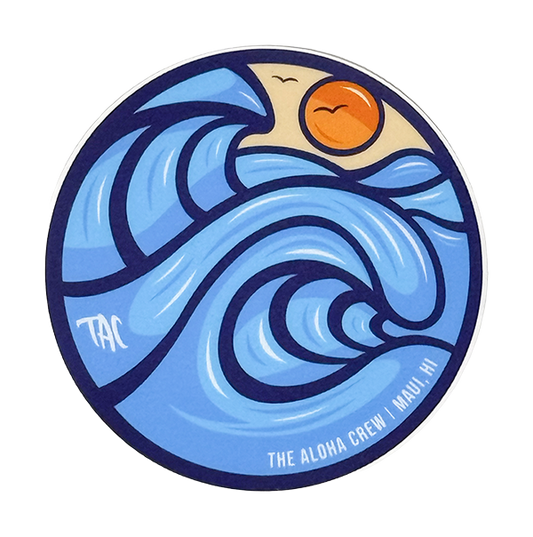 Maui South Swell Sticker