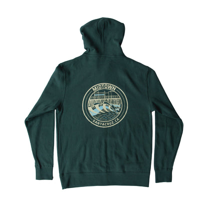 Midtown Zip Hoodie — back view