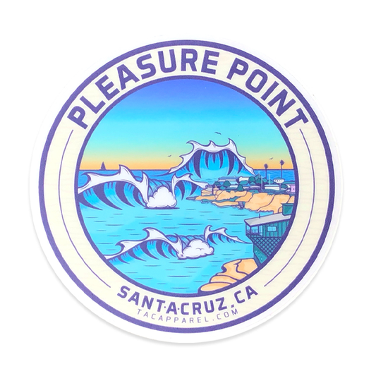 Pleasure Point Sticker