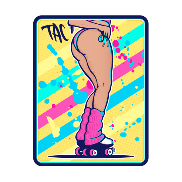 Roller Babe Sticker