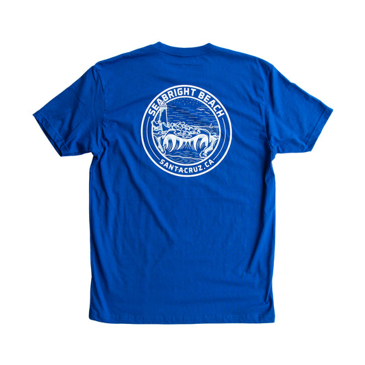 Seabright Beach T-Shirt Royal Blue Edition II