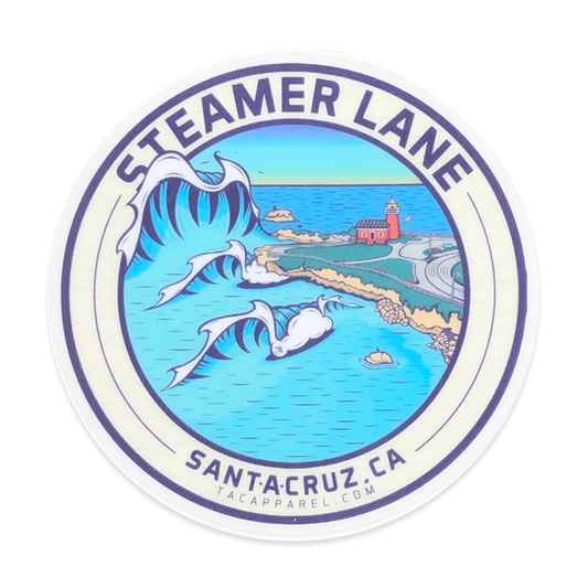 Steamer Lane Sticker